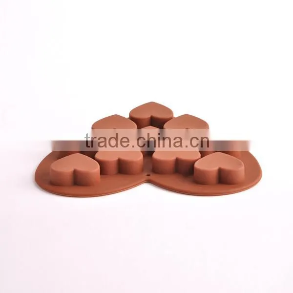 Novelty Heart Shape Silicone Molds