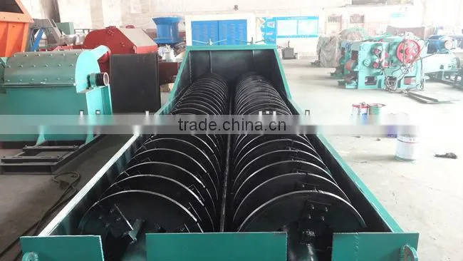High efficient double screw stone scrubber,dashan hot selling