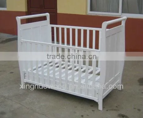 XN-LINK-B11 Wooden foldable baby cot