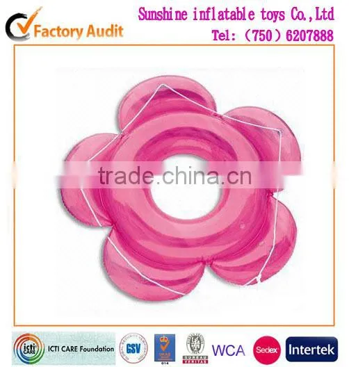 customized colorful Inflatable Swimming Ring for children