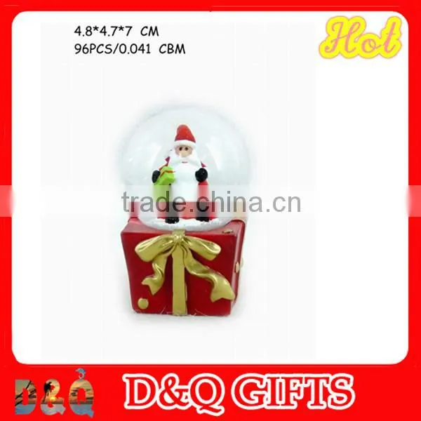 poly resin snow globe for home decoration