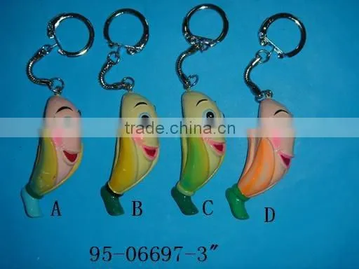 Personal plastic keychains