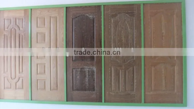 naturel veneer faced hdf door skin
