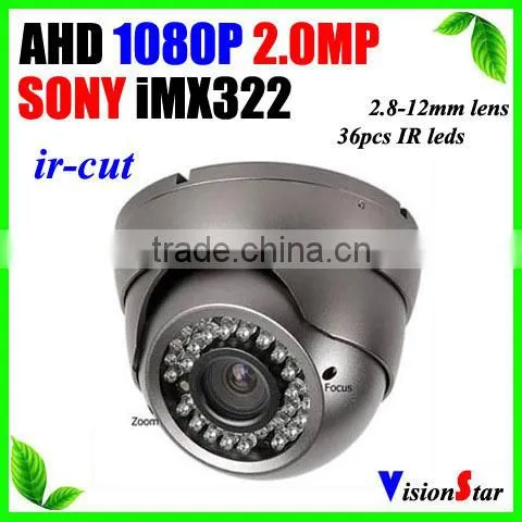 Infrared security system sony imx238 1200tvl cmos sensor ir metal cctv camera