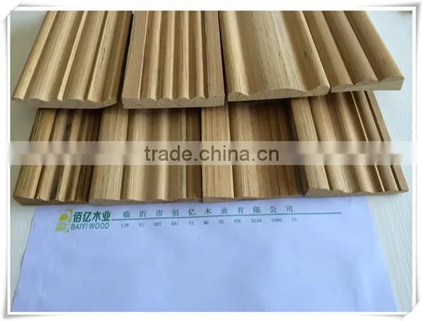 engineered wood flat design interior door window trim