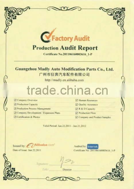 Cleareance Hurry Limited Stock PU bodykits for 06-09 AUDI Q7