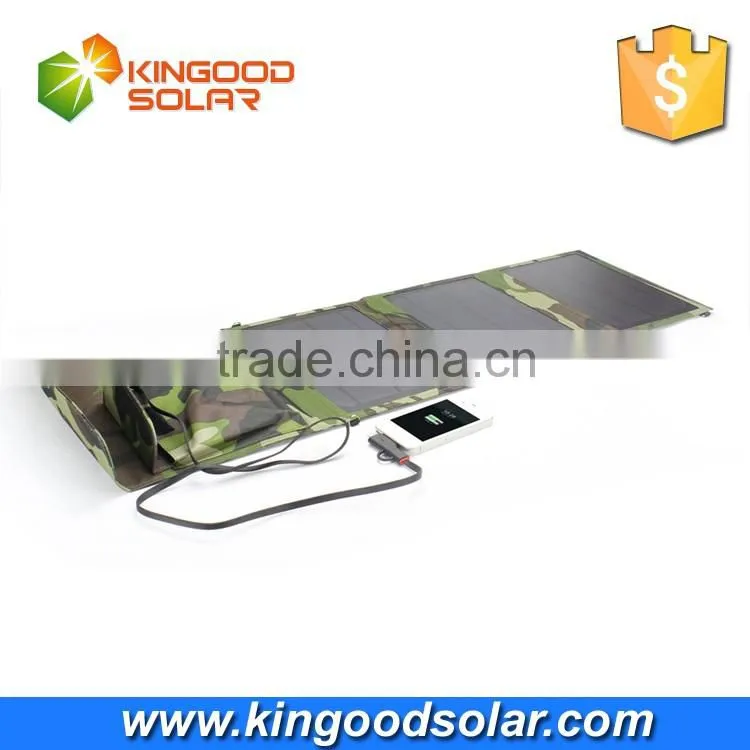 Newest Product 2016 Technology Foldable 15W Mobile Phone Solar Charger