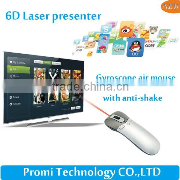 Custom logo wireless USB laser presenter remote for teaching PR-05