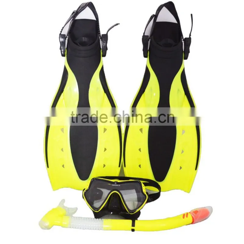Adult snorkeling set diving set diving mask snorkel fins