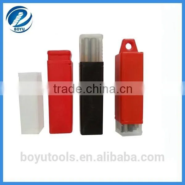 HSS 4341 fully ground ember&black finished twist drill