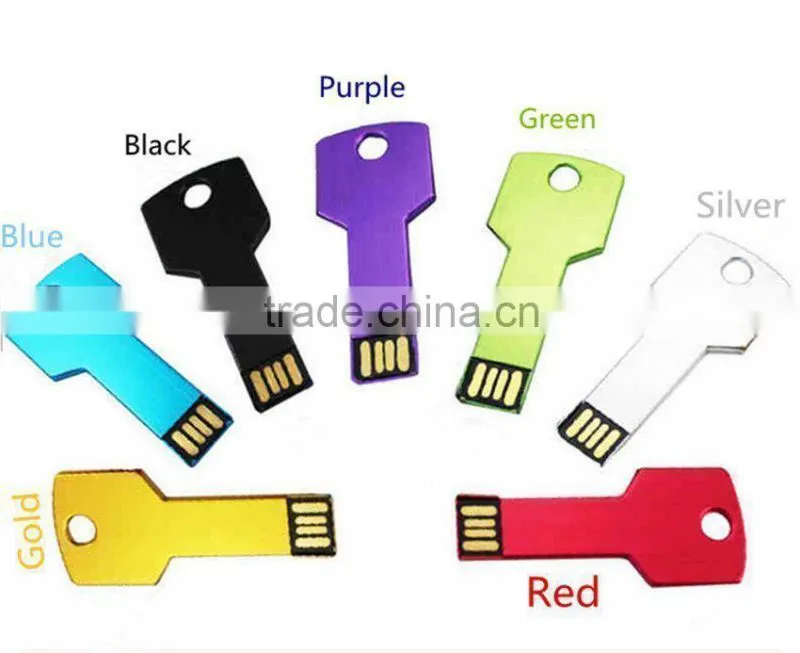 Metal Key USB 2.0 Flash Memory Stick Drive Storage Thumb U Disk