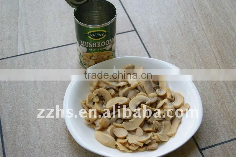 Canned P&S Mushroom In Fresh Crop