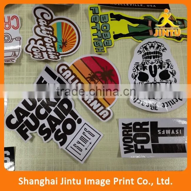 2016 Custom printed vinyl sticker / adhesive car window decal