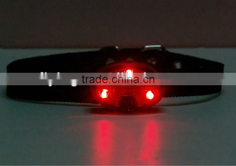 safe lighting pet collar