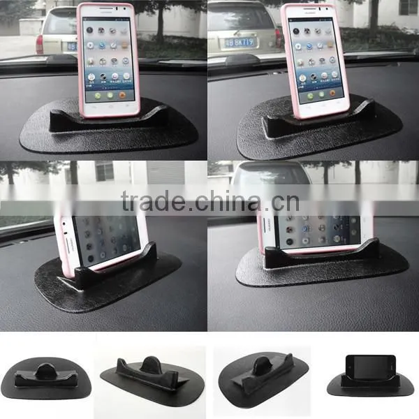 cell phone new devices PU gel adhesive mobile cell phone car mount holder