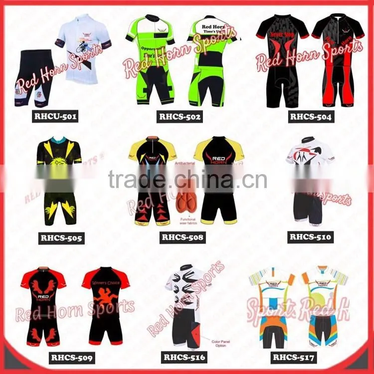 Men's Cycling Uniform With USA Flag Design