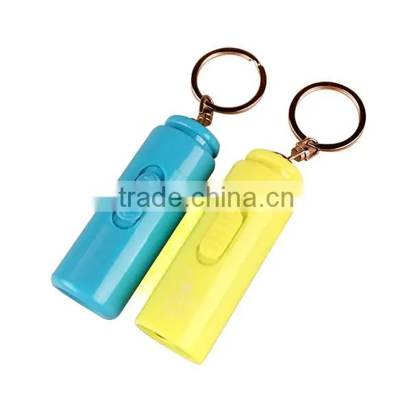 Mini USB Recharging Flashlight Mini Torch Flashlight Plastic Mini Torch with Logo