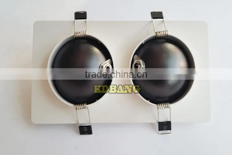 Hiqh quality led 7w square double cob downlight rotate