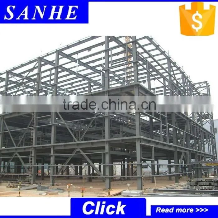 Modern High Strength steel structure building multi-storey