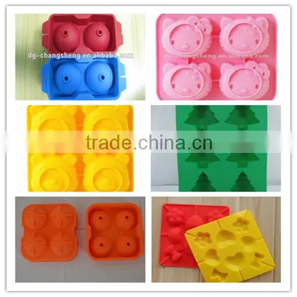 Lowest Factory price best quality silicone ice tray,eco-friendly silicone ice cream mold
