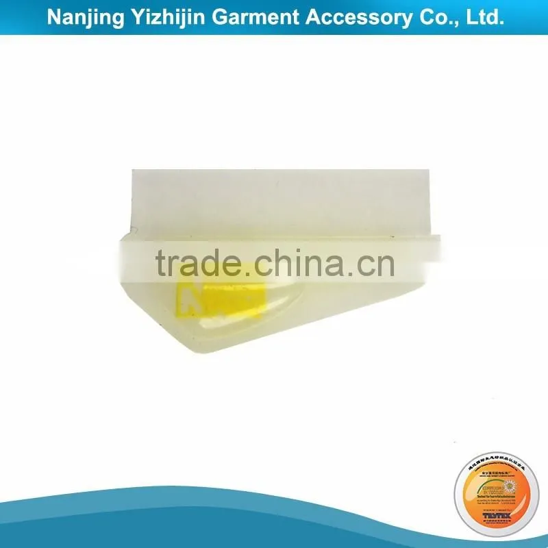 3D Embossed Logo Transparent Rubber Silicone Label