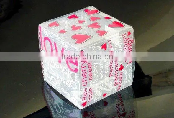 Plastic Clear dispaly Box/Show Case for gifts