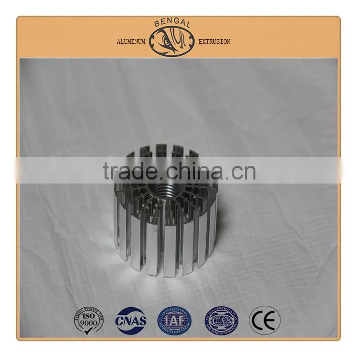 Aluminum Profile for LED Bulb Heat Sinks
