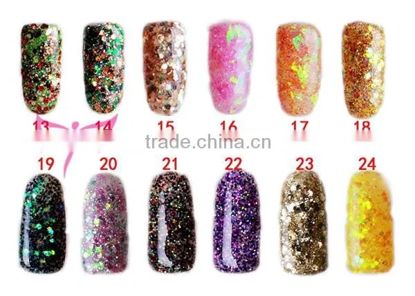 Color uv gel,polish uv gel,nail art uv gel set