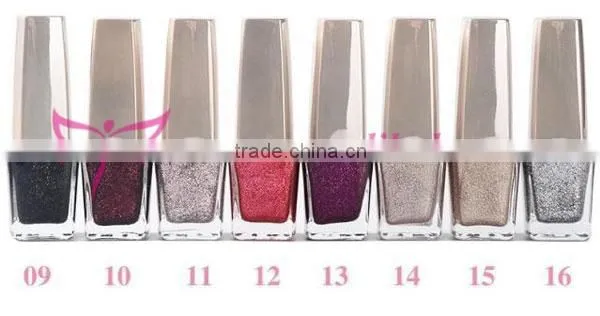 2015 New BK organic Metallic nail polish with 32 colors