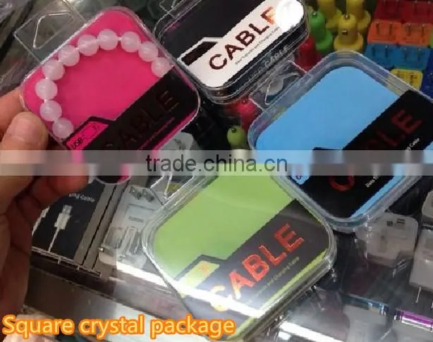 Candy Color Wearable Bracelet Wrist Pearl Micro USB cable&8pin Cable for iPhone5/6