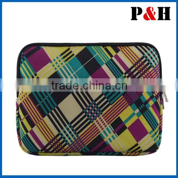 Colorful design fashionable neoprene laptop case neoprene bag