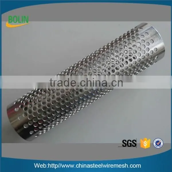 Golden supplier perforated stainless steel tubing / terp tubes / wire mesh sintering tube