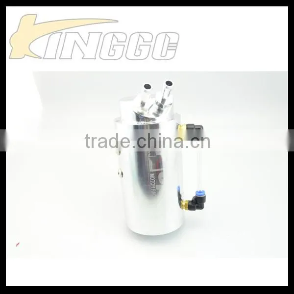 Universal Aluminium Round Oil Catch Tank for racing(9 mm)