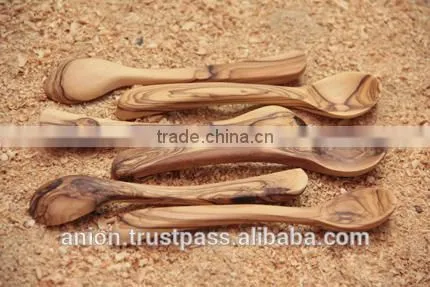 Olive Wood Carved Spoon