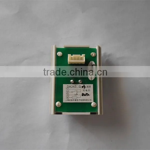 Elevator mechanical oled push button