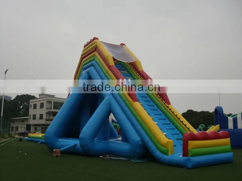 Commercial giant hippo water slide for adult