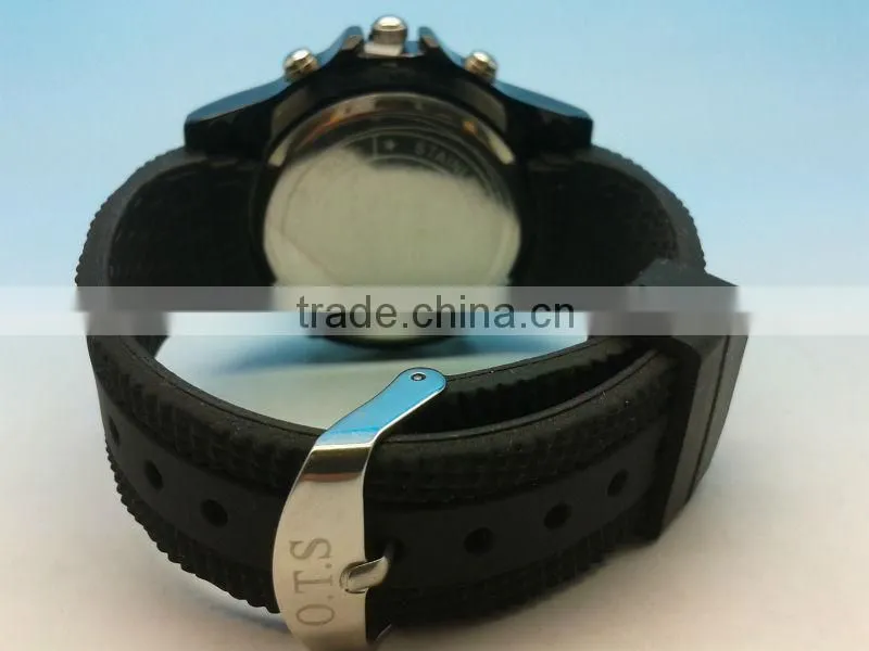 factory custom hot sale promotion products black ipg plating alloy case oem watch