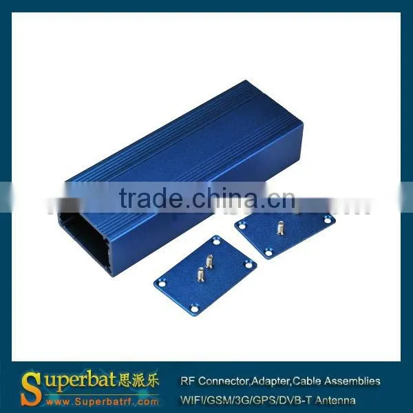 Blue Color 25X40X110mm Split Body Enclosures for circuit board