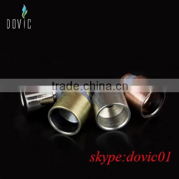Copper color wide bore drip tip
