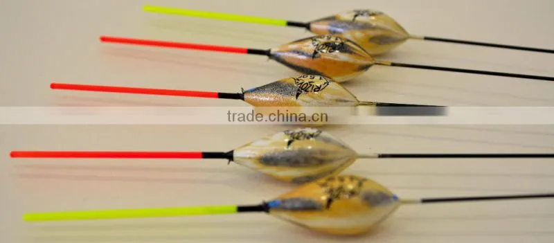 in line balsa wood fishing floats - pole floats RF-60