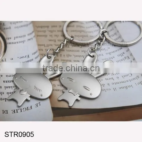In Stock Hot Couple Key Chain "I Love You" Heart Arrow Key Chain