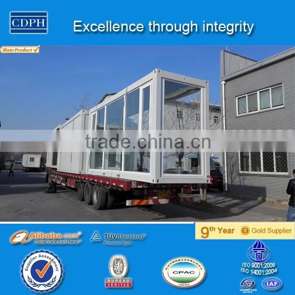China Alibaba Quick Installation one bedroom Prefab House/small container homes price