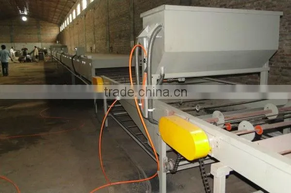 galzed tile stone coated forming machine