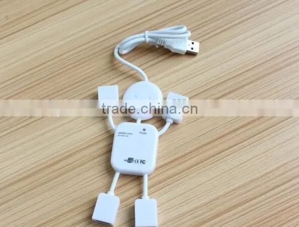 Best selling Human design 4 port USB HUB/4 ports switch hub