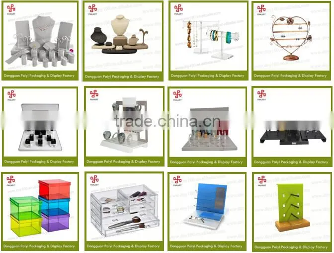Top quality plastic acrylic advertising led rotating display