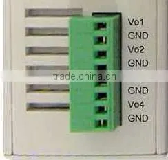 4 ports Wide Range DC Input Gigabit DIN Railed POE Injector