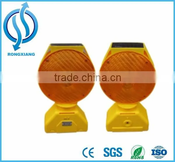 Flashing Road Safety Barricade Solar Warning Light for Sale
