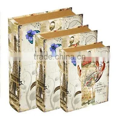 2016 New Design Vintage Decorative Book Box