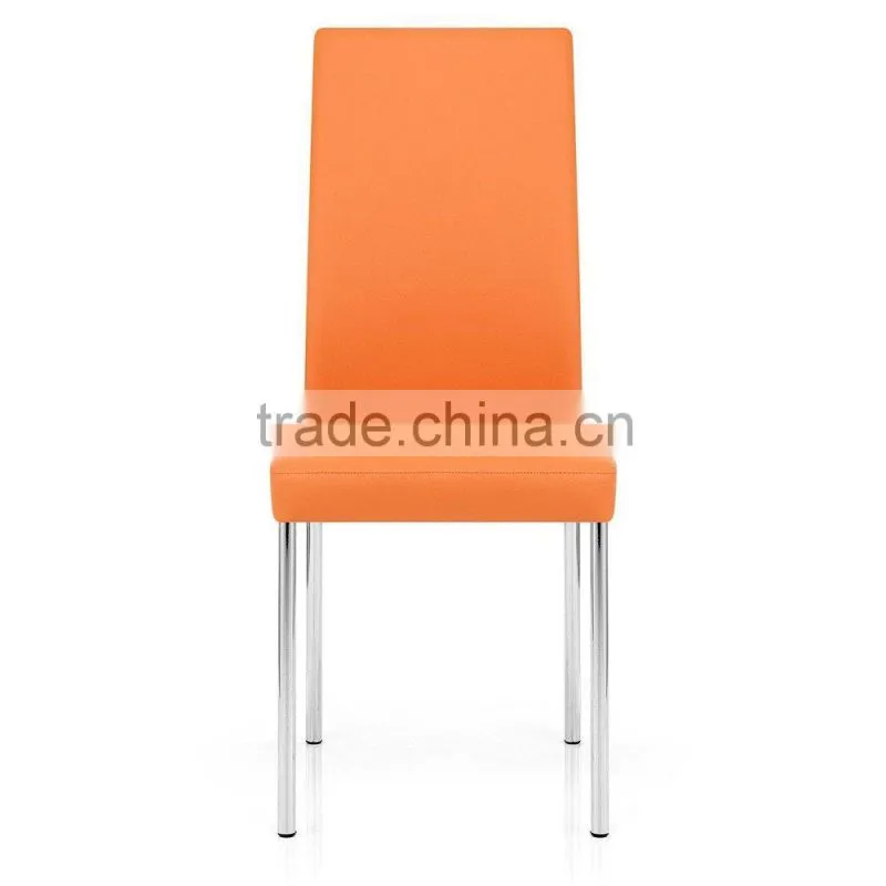 Fancy Dining Orange Chair