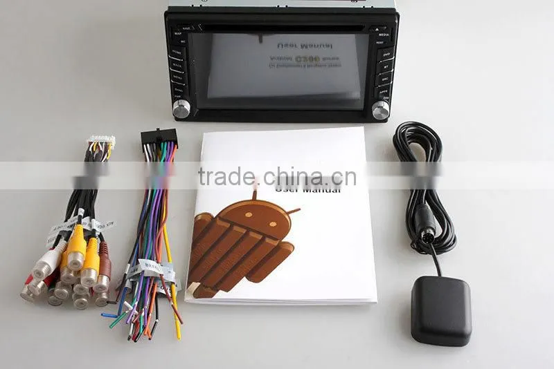 Newest Quad Core Cortex A9 Andriod 4.4 car dvd player with gps for nissa juke 2G DDR3+16GB Flash